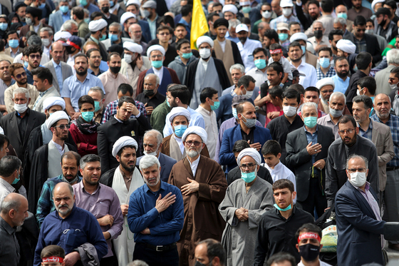 تشییع پیکر شهید حجت الاسلام اصلانی در مشهد