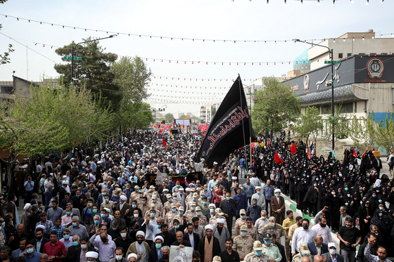 تشییع پیکر شهید حجت الاسلام اصلانی در مشهد