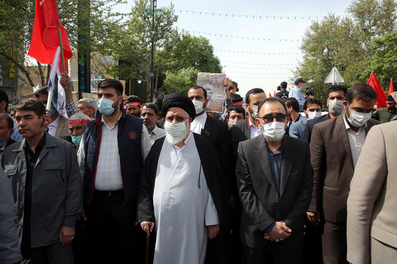 تشییع پیکر شهید حجت الاسلام اصلانی در مشهد