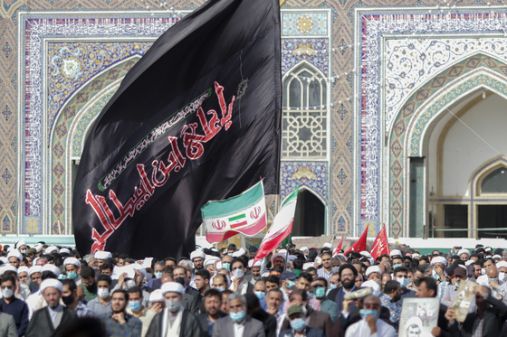 تشییع پیکر شهید حجت الاسلام اصلانی در مشهد