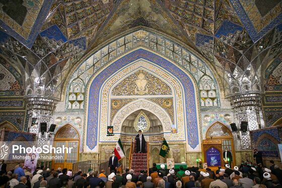 تشییع پیکر دومین شهید روحانی حادثه تروریستی حرم رضوی