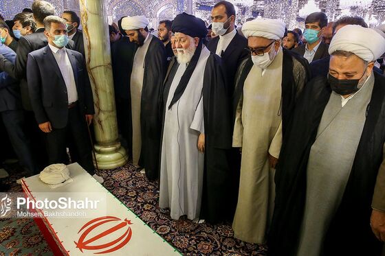 تشییع پیکر دومین شهید روحانی حادثه تروریستی حرم رضوی