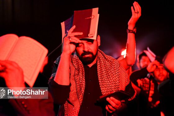 مراسم احیاء شب بیست و یکم ماه رمضان در مشهد