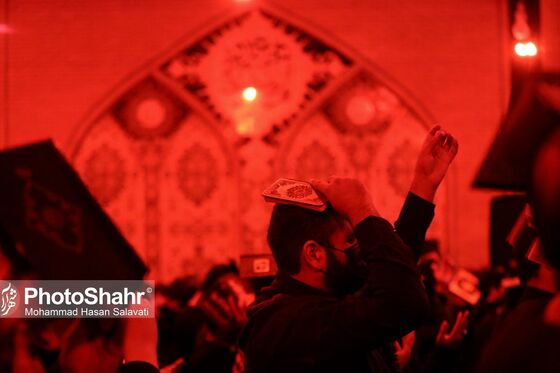 مراسم احیاء شب بیست و یکم ماه رمضان در مشهد