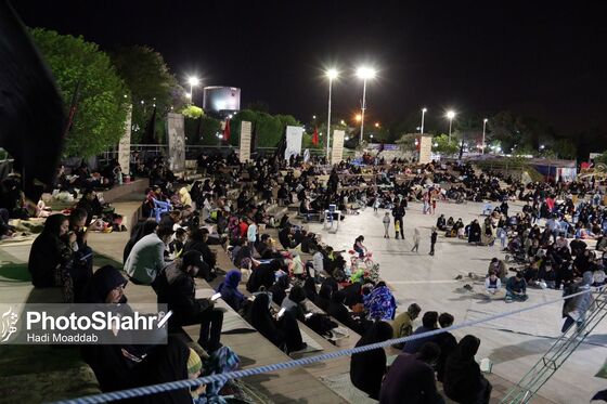 مراسم احیاء شب بیست و سوم ماه رمضان در بوستان های ملت و کوهسنگی
