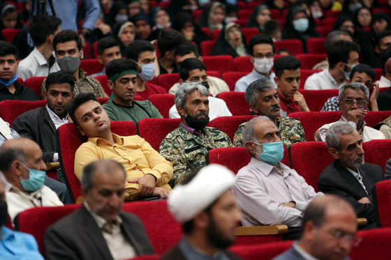  رزمایش جهادگران فاطمی در مشهد
