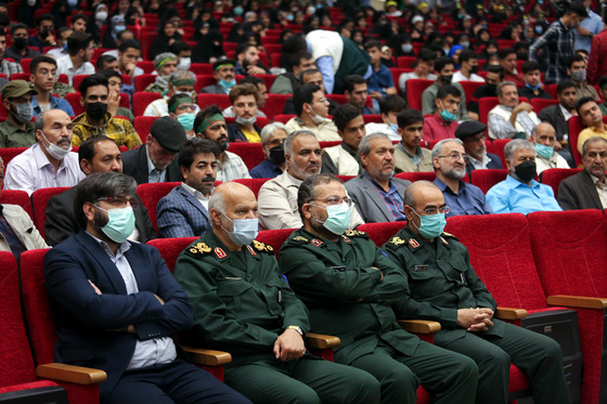  رزمایش جهادگران فاطمی در مشهد