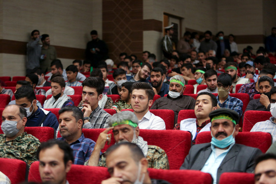  رزمایش جهادگران فاطمی در مشهد