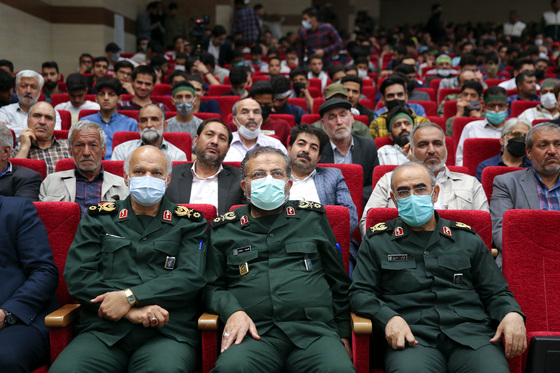  رزمایش جهادگران فاطمی در مشهد