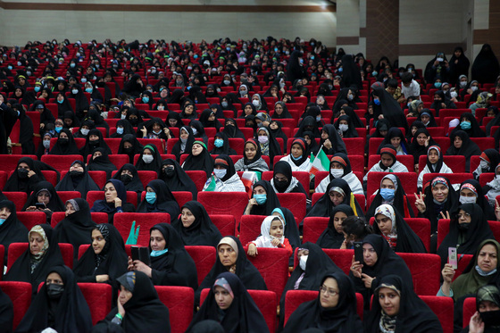  رزمایش جهادگران فاطمی در مشهد