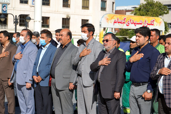 مراسم اذن خدمت آغاز پویش «محله رضوی»