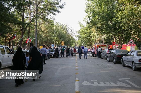 آیین بازگشایی معابر پادگان لشکر 77