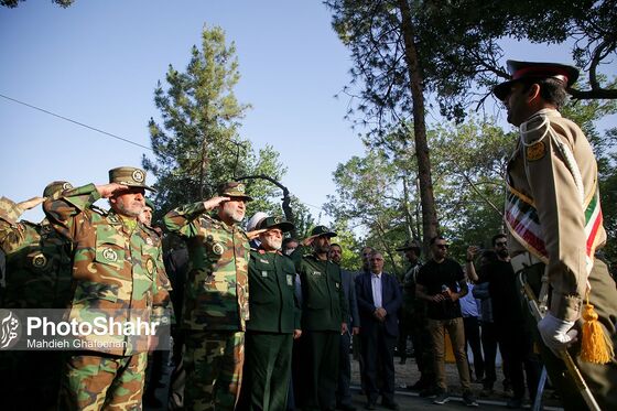 آیین بازگشایی معابر پادگان لشکر 77