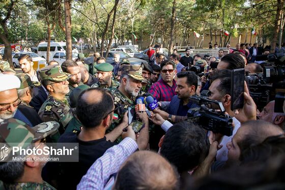 آیین بازگشایی معابر پادگان لشکر 77