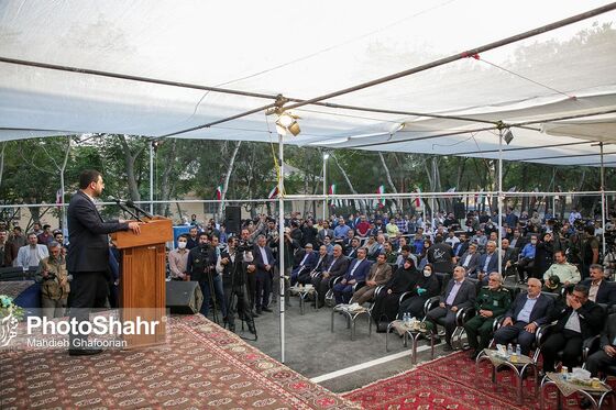 آیین بازگشایی معابر پادگان لشکر 77