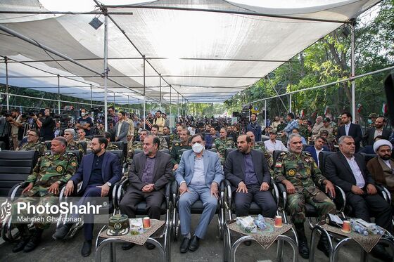 آیین بازگشایی معابر پادگان لشکر 77