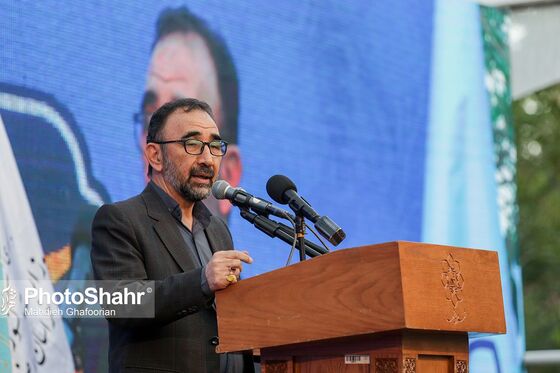 آیین بازگشایی معابر پادگان لشکر 77