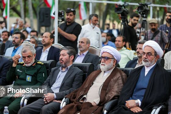 آیین بازگشایی معابر پادگان لشکر 77