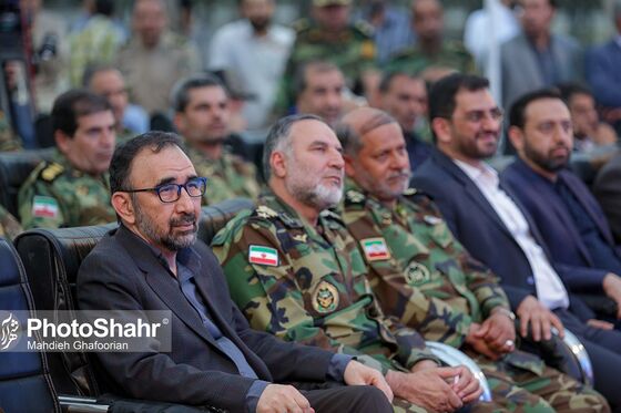 آیین بازگشایی معابر پادگان لشکر 77