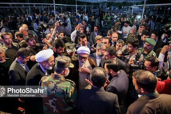 آیین بازگشایی معابر پادگان لشکر 77