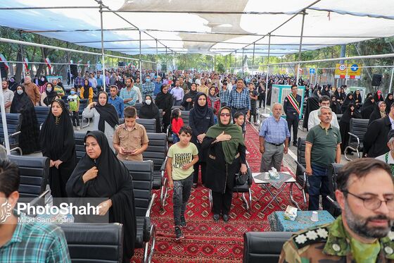 آیین بازگشایی معابر پادگان لشکر 77