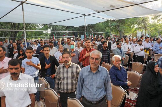 آیین بازگشایی معابر پادگان لشکر 77