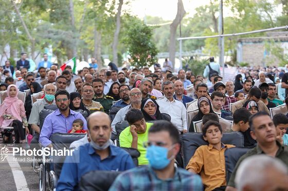 آیین بازگشایی معابر پادگان لشکر 77