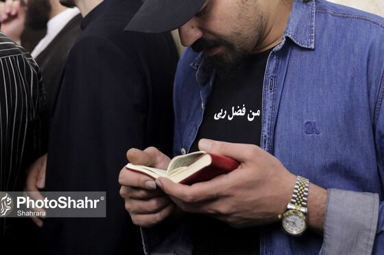 تشییع پیکر مرحوم مهدوی دامغانی در حرم مطهر رضوی