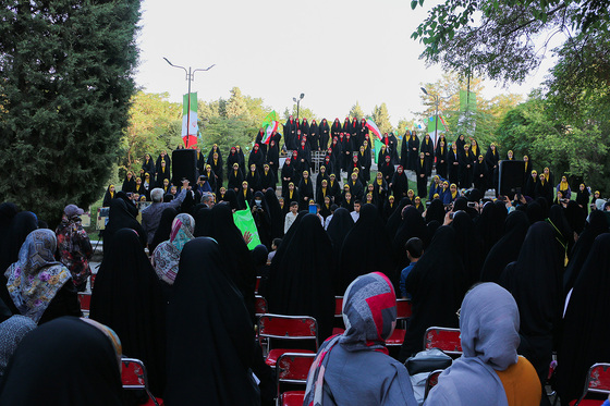 همایش « رهروان فاطمی » در بوستان ملت