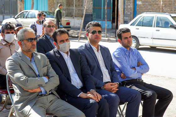 مراسم بهره‌برداری از پارک خطی و دو پل روگذر سواره کال تنباکوچی