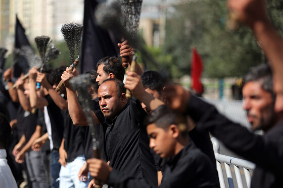 عزاداری روز تاسوعا در مشهد مقدس