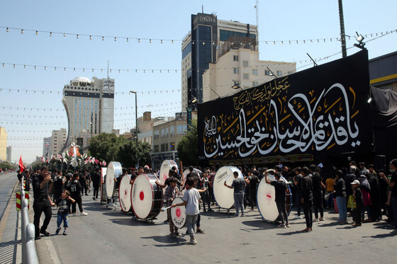 عزاداری روز تاسوعا در مشهد مقدس
