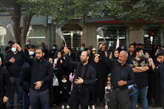 عزاداری روز تاسوعا در مشهد مقدس