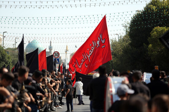 عزاداری روز تاسوعا در مشهد مقدس
