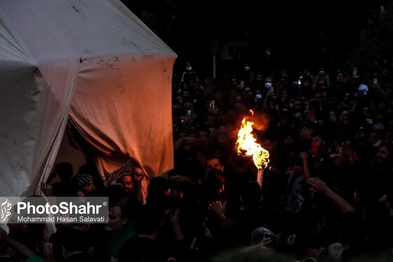 آیین خیمه سوزان عصر عاشورا - 2