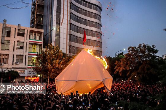 آیین خیمه سوزان عصر عاشورا - 2