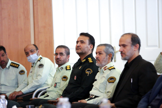  مراسم تودیع ومعارفه فرمانده انتظامی مشهدمقدس 