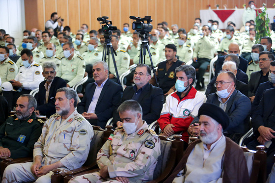  مراسم تودیع ومعارفه فرمانده انتظامی مشهدمقدس 