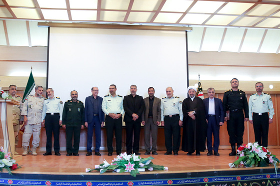  مراسم تودیع ومعارفه فرمانده انتظامی مشهدمقدس 