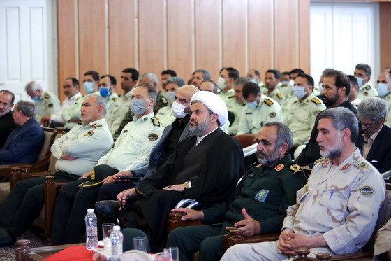  مراسم تودیع ومعارفه فرمانده انتظامی مشهدمقدس 