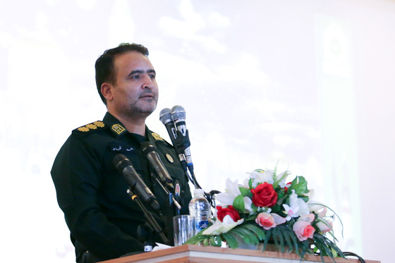  مراسم تودیع ومعارفه فرمانده انتظامی مشهدمقدس 