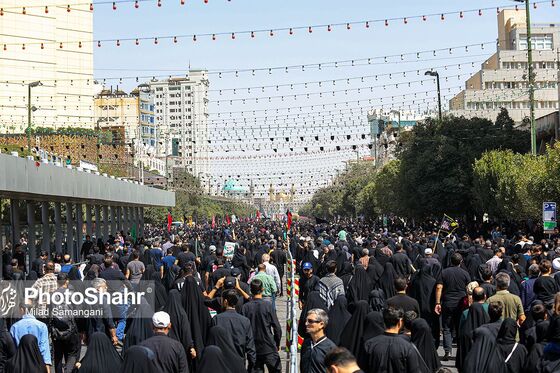 پیاده‌روی جاماندگان اربعین حسینی در مشهد