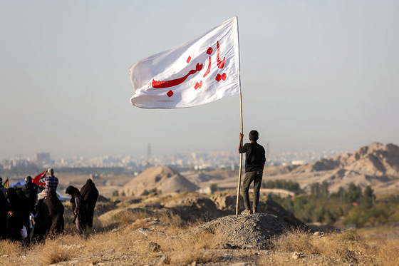 زائران پیاده حرم امام رضا (ع) 