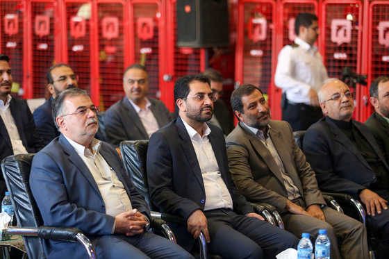 رژه ناوگان خودرویی آتش نشانی مشهد