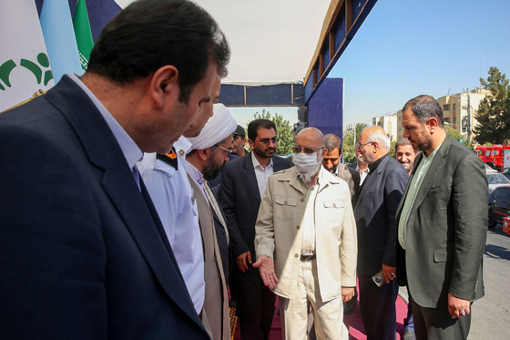 رژه ناوگان خودرویی آتش نشانی مشهد
