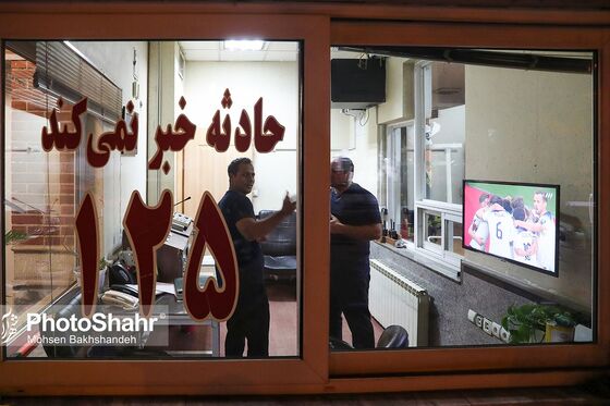 تماشای اولین بازی ایران در جام جهانی۲۰۲۲