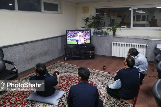 تماشای اولین بازی ایران در جام جهانی۲۰۲۲