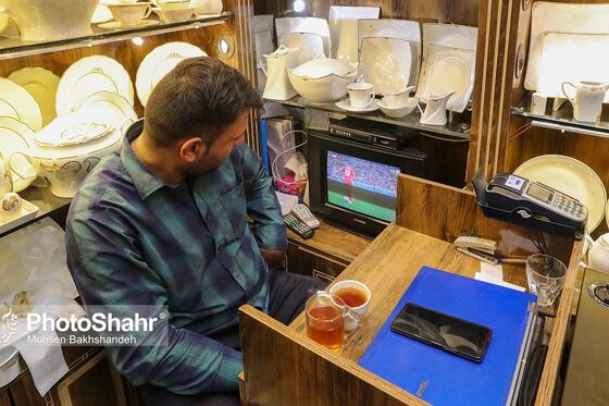 تماشای اولین بازی ایران در جام جهانی۲۰۲۲