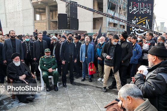 تشییع پیکر مطهر ۱۰ شهید گمنام در مشهد