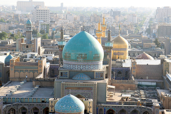 نماز عید فطر در حرم مطهر رضوی